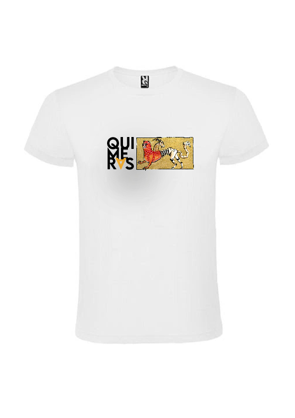 Camiseta del festival quimeras de color blanco